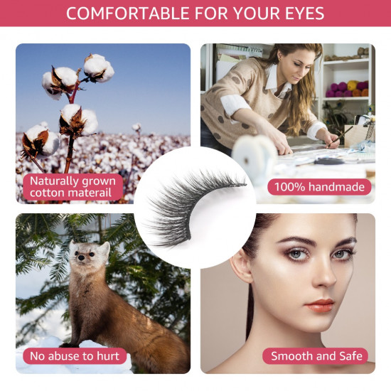 Own brand mink eyelashes lashbook packaging private label mink eyelashes book 10 Pairs lashes Book packaging