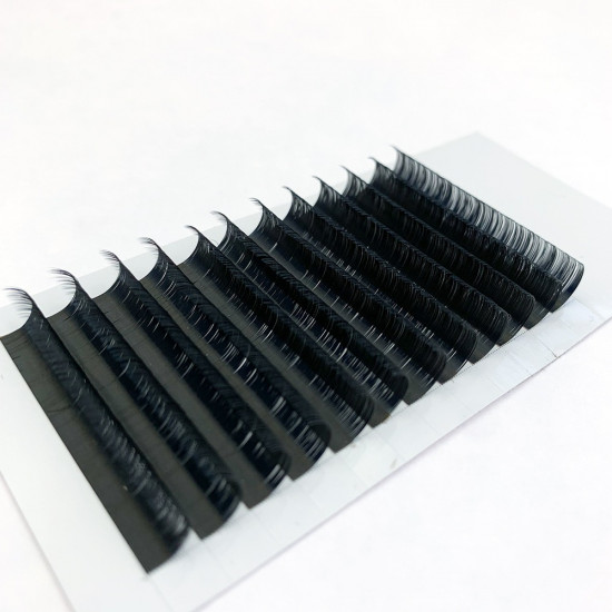 Wholesale Trays Private Label Faux Mink Silk Volume Lashes Individual Mink Eyelash Extension 0.05/0.07/0.10mm 5-25mm C