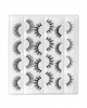 12 Pairs 6D lashes Faux Mink Eyelashes Fluffy Natural Look False Eyelashes Wispies Long Extension Eyelashes Pack Makeup Thick Fake Eyelashes Soft Reusable Lashes