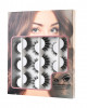 12 Pairs 6D lashes Faux Mink Eyelashes Fluffy Natural Look False Eyelashes Wispies Long Extension Eyelashes Pack Makeup Thick Fake Eyelashes Soft Reusable Lashes