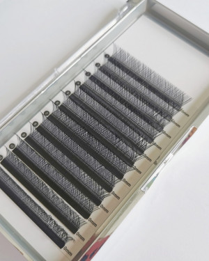 Custom Private Label Custom Box Wholesale Price 8-18mm Y Shape Lashes YY Lash Eyelash Extension