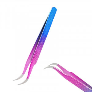 Ombre Custom Lash extension tweezers gold lash extension logo design tweezers eyelash extension eyelash tweezers