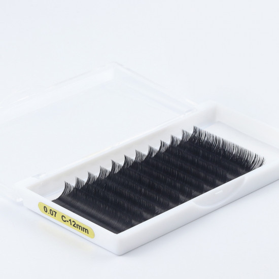 Eyelash Fluffy 0.07 Volume Lash Wholesale Supplies Easy Fanning Eyelash Extension with Comfortable