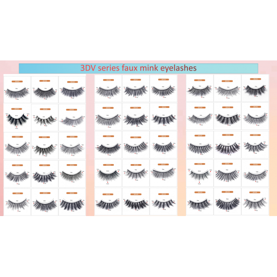 3DV popular lashes in 2023 lashes catalog silk lashes