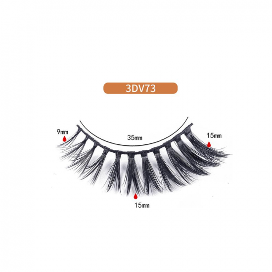 3D Synthetic Silk Eyelashes Lashes