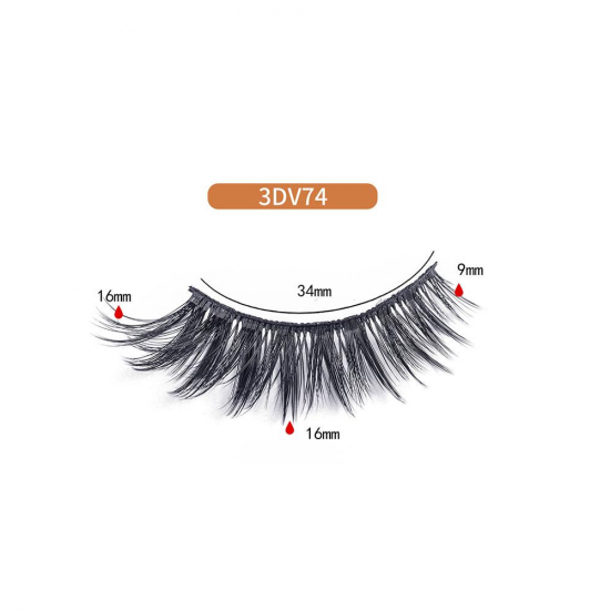 3D Synthetic Silk Eyelashes Lashes