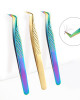 Stainless tweezers Custom Lash extension tweezers