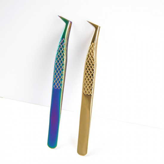 Stainless tweezers Custom Lash extension tweezers