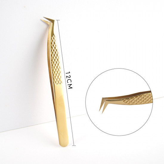 Stainless tweezers Custom Lash extension tweezers