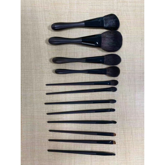 Extension eyelash makeup brushes