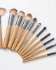 Extension eyelash makeup brushes