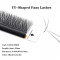 Individual Lash, Premium lashes, Wholesale Price 8-18mm Y Shape Lashes YY Lash Eyelash Extension